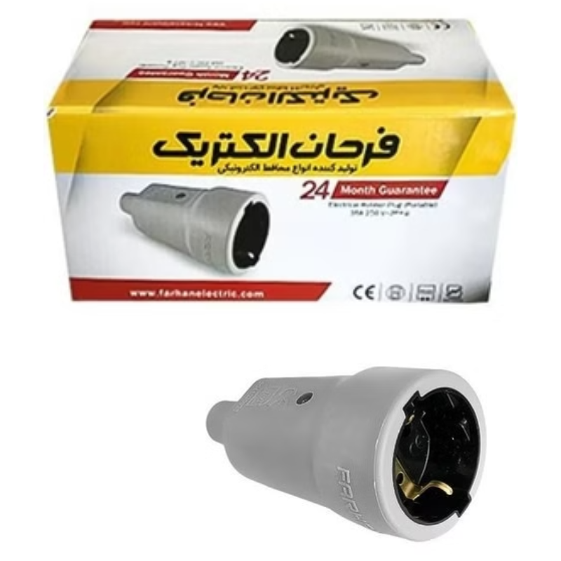 دوشاخه صنعتی نر فرحان الکترونیک (1) دوشاخه صنعتی مادگی فرحان الکترونیک